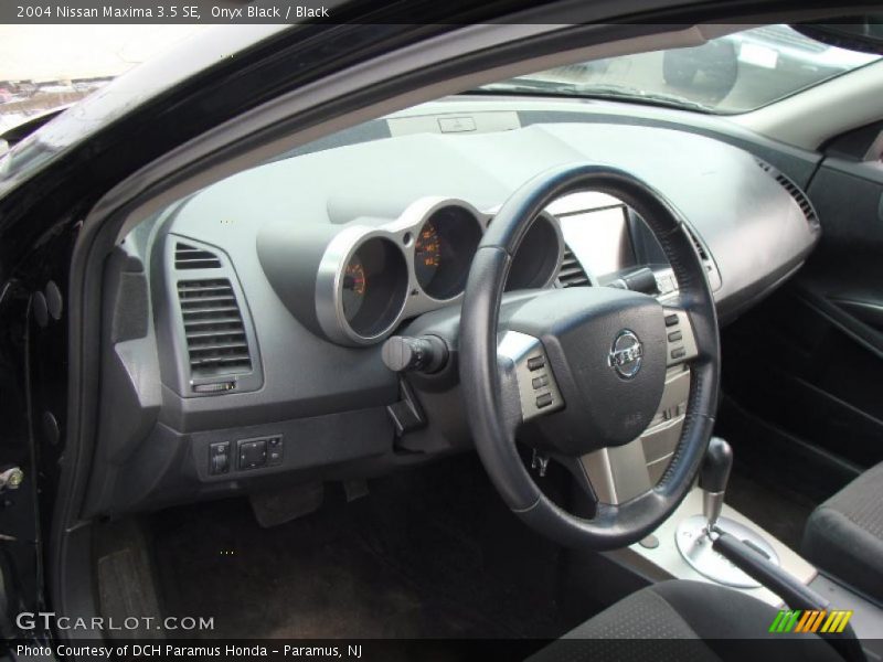 Onyx Black / Black 2004 Nissan Maxima 3.5 SE