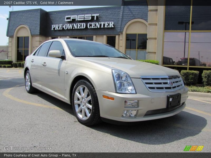 Gold Mist / Cashmere 2007 Cadillac STS V6