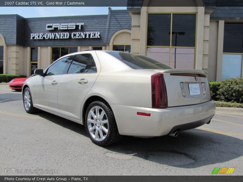 Gold Mist / Cashmere 2007 Cadillac STS V6