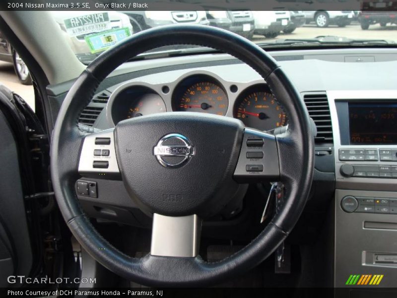 Onyx Black / Black 2004 Nissan Maxima 3.5 SE