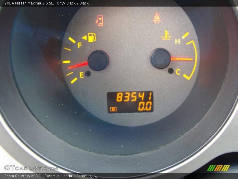 Onyx Black / Black 2004 Nissan Maxima 3.5 SE