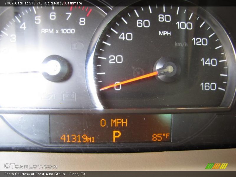 Gold Mist / Cashmere 2007 Cadillac STS V6