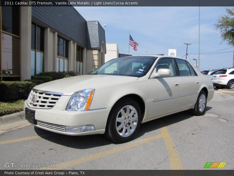 Front 3/4 View of 2011 DTS Premium