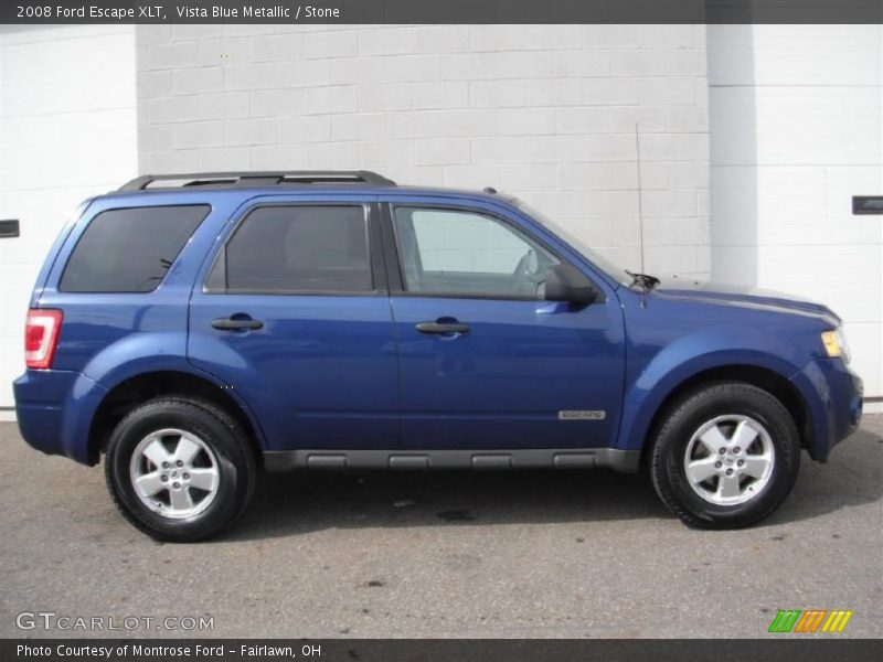 Vista Blue Metallic / Stone 2008 Ford Escape XLT