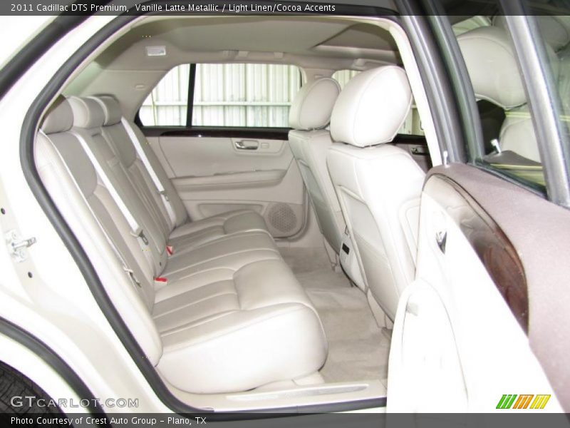  2011 DTS Premium Light Linen/Cocoa Accents Interior