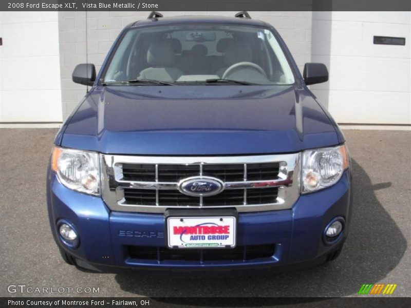 Vista Blue Metallic / Stone 2008 Ford Escape XLT