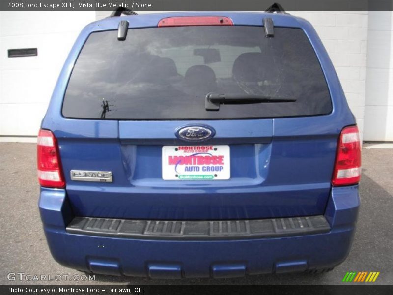 Vista Blue Metallic / Stone 2008 Ford Escape XLT
