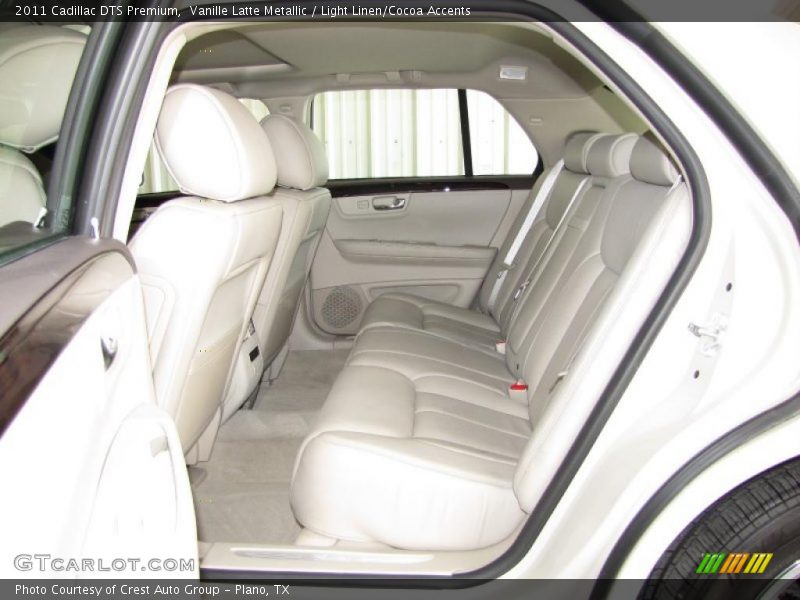  2011 DTS Premium Light Linen/Cocoa Accents Interior