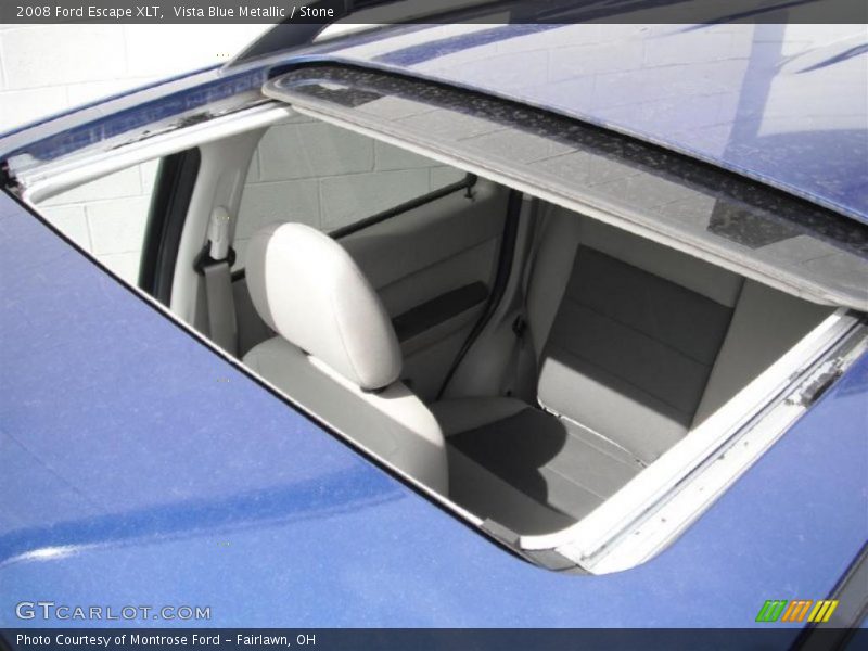 Vista Blue Metallic / Stone 2008 Ford Escape XLT
