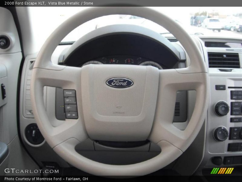Vista Blue Metallic / Stone 2008 Ford Escape XLT