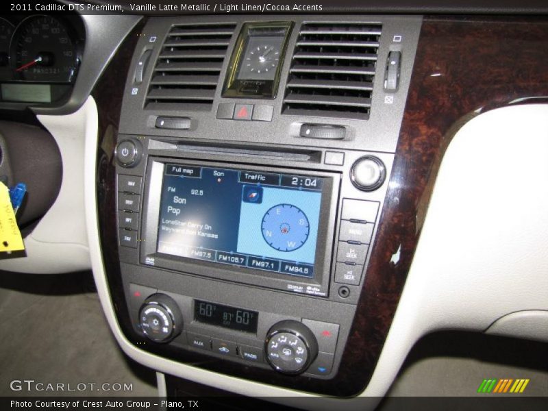 Controls of 2011 DTS Premium