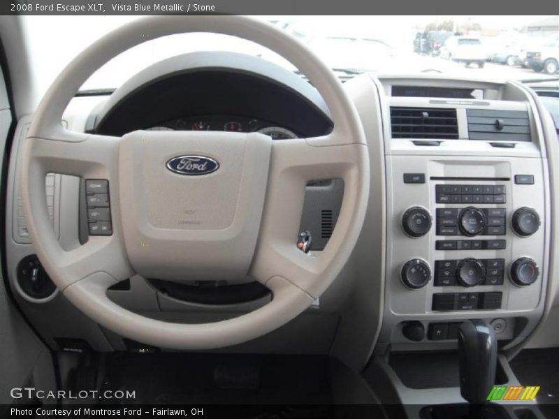 Vista Blue Metallic / Stone 2008 Ford Escape XLT