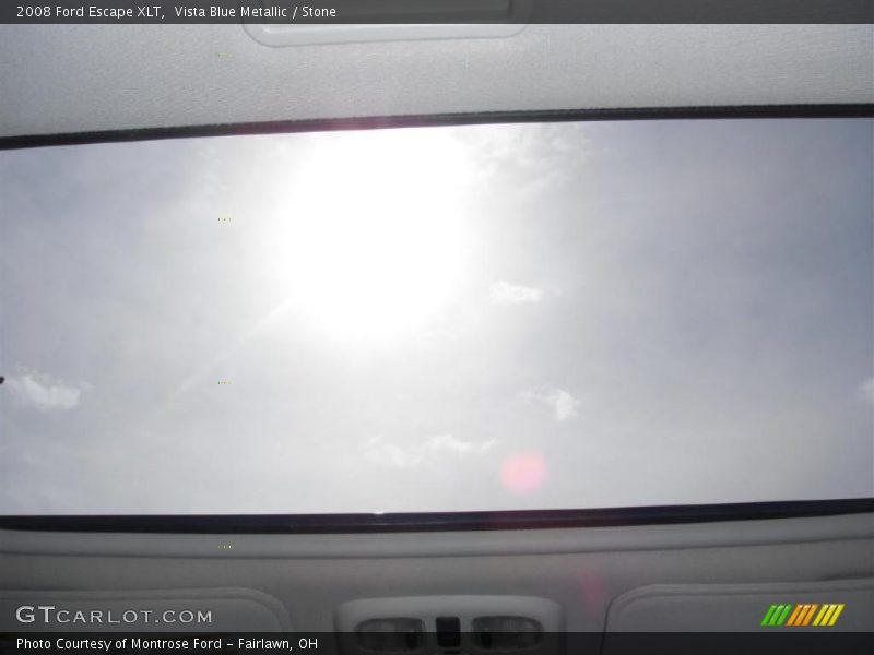 Vista Blue Metallic / Stone 2008 Ford Escape XLT