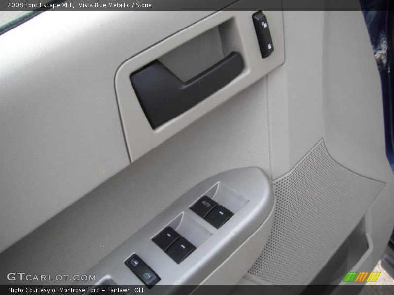 Vista Blue Metallic / Stone 2008 Ford Escape XLT