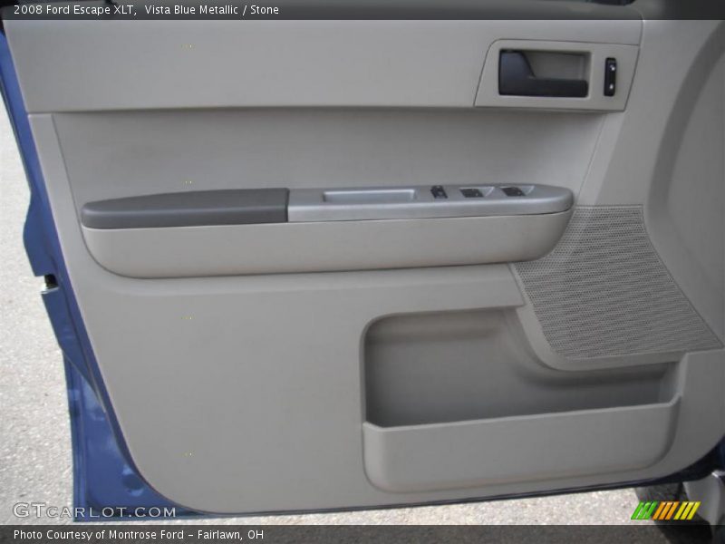 Vista Blue Metallic / Stone 2008 Ford Escape XLT