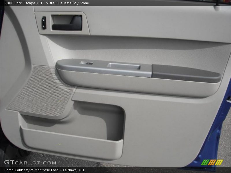 Vista Blue Metallic / Stone 2008 Ford Escape XLT