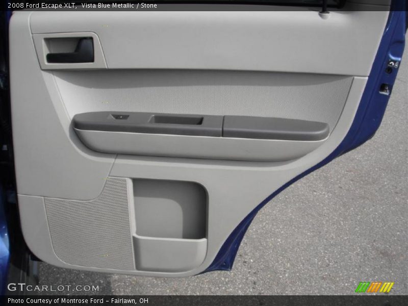 Vista Blue Metallic / Stone 2008 Ford Escape XLT