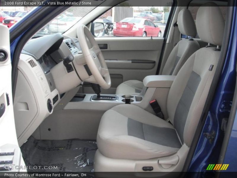 Vista Blue Metallic / Stone 2008 Ford Escape XLT