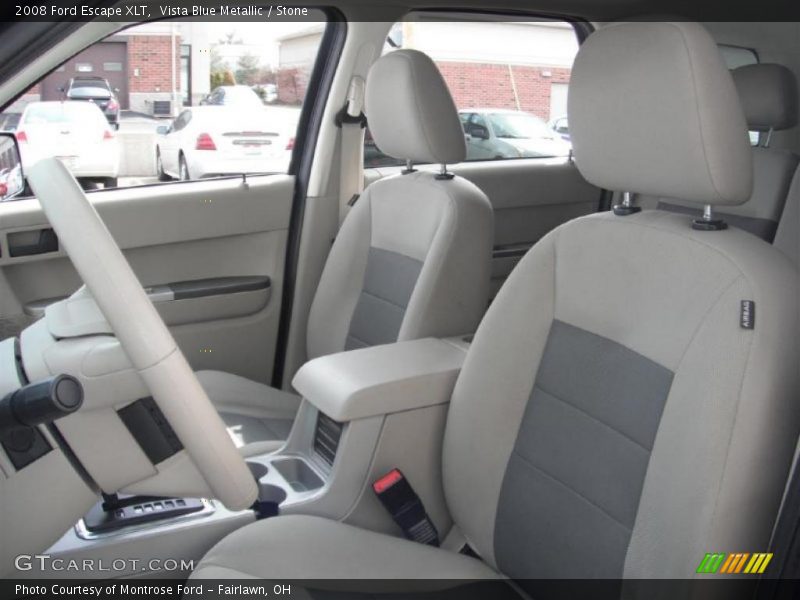 Vista Blue Metallic / Stone 2008 Ford Escape XLT