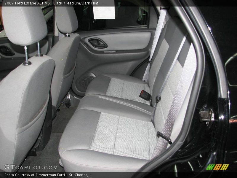 Black / Medium/Dark Flint 2007 Ford Escape XLT V6