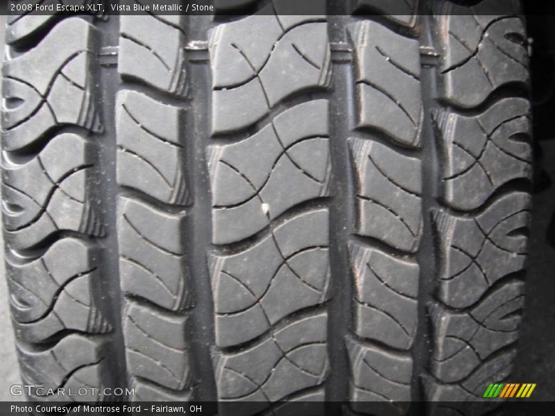 Vista Blue Metallic / Stone 2008 Ford Escape XLT