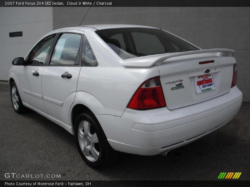 Cloud 9 White / Charcoal 2007 Ford Focus ZX4 SES Sedan