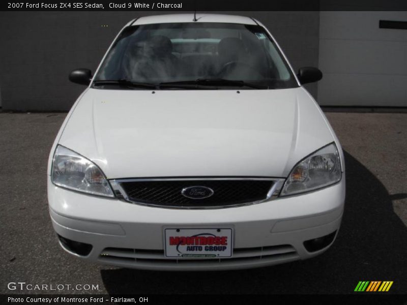 Cloud 9 White / Charcoal 2007 Ford Focus ZX4 SES Sedan