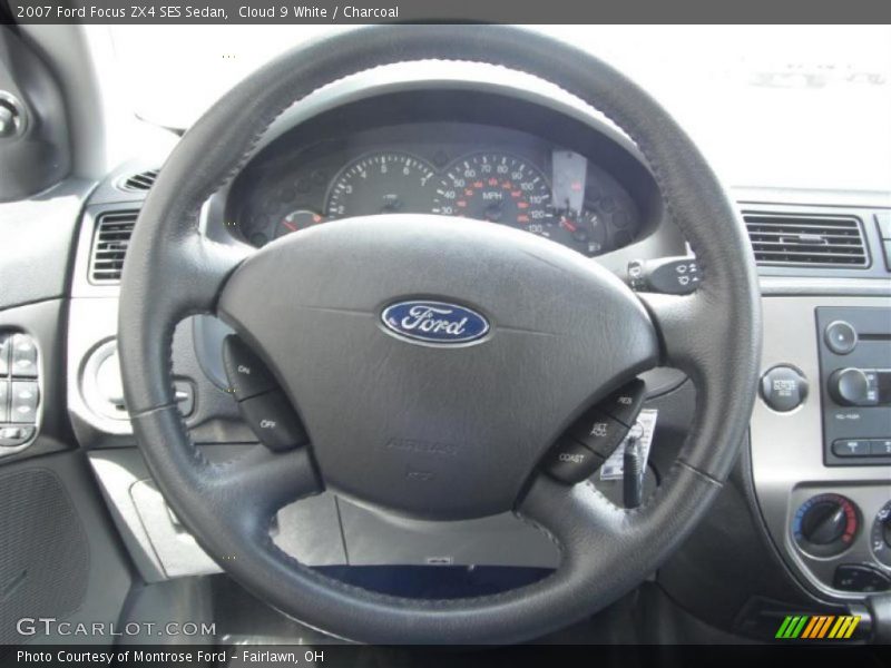 Cloud 9 White / Charcoal 2007 Ford Focus ZX4 SES Sedan