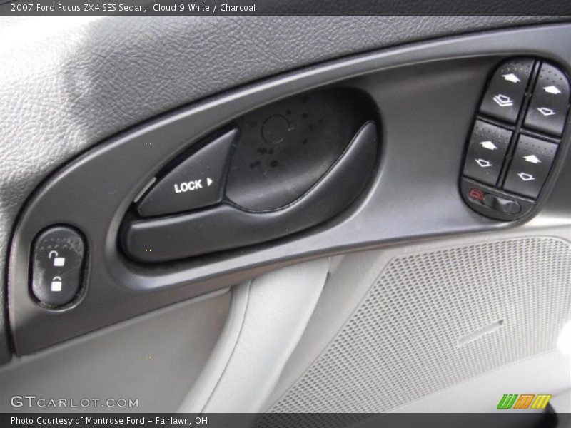 Cloud 9 White / Charcoal 2007 Ford Focus ZX4 SES Sedan