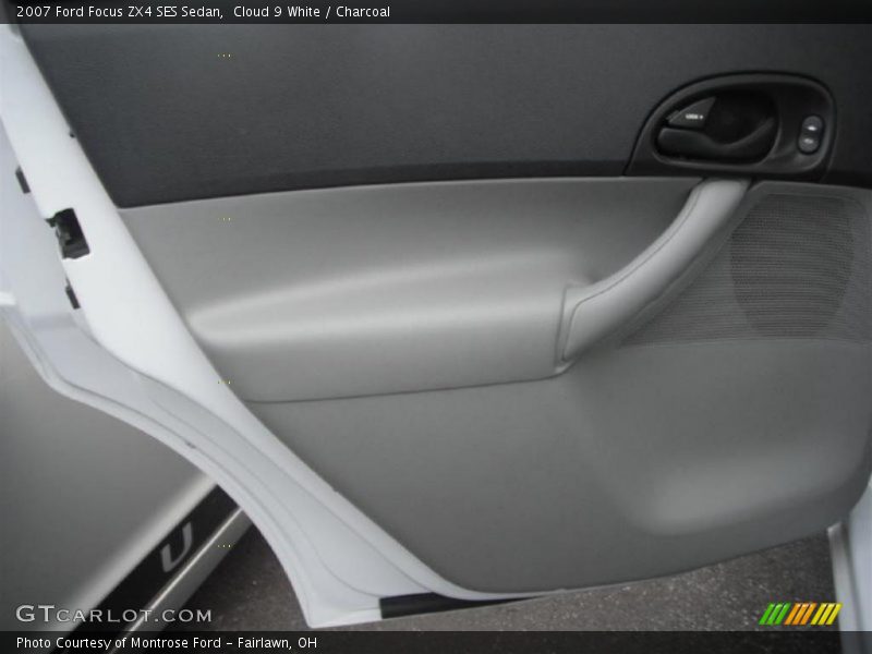 Cloud 9 White / Charcoal 2007 Ford Focus ZX4 SES Sedan