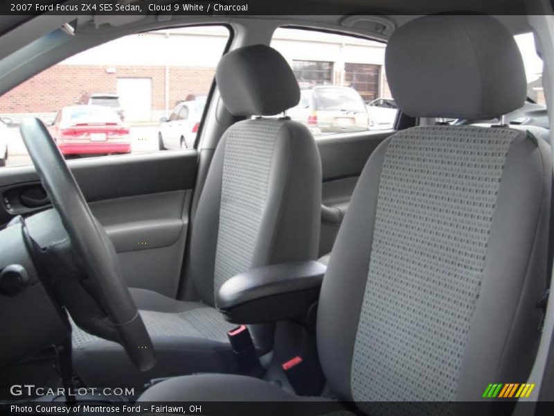 Cloud 9 White / Charcoal 2007 Ford Focus ZX4 SES Sedan