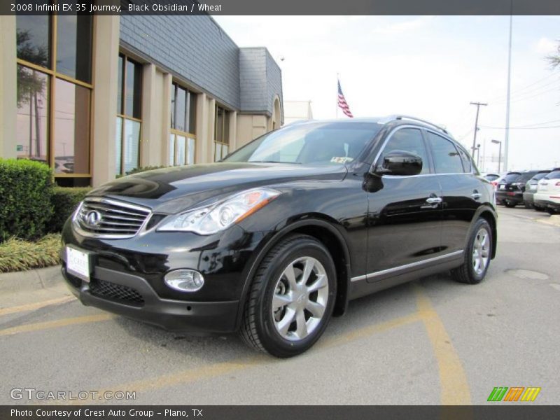 Black Obsidian / Wheat 2008 Infiniti EX 35 Journey