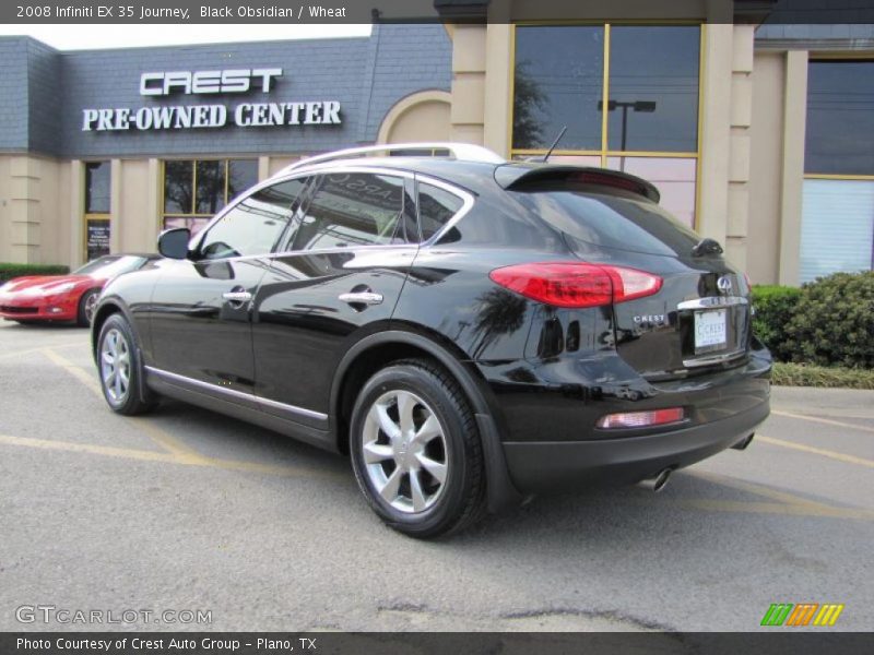 Black Obsidian / Wheat 2008 Infiniti EX 35 Journey