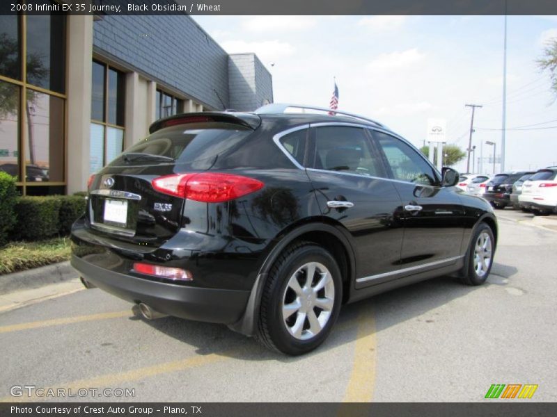 Black Obsidian / Wheat 2008 Infiniti EX 35 Journey