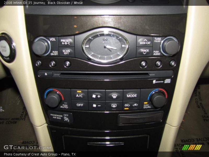 Black Obsidian / Wheat 2008 Infiniti EX 35 Journey