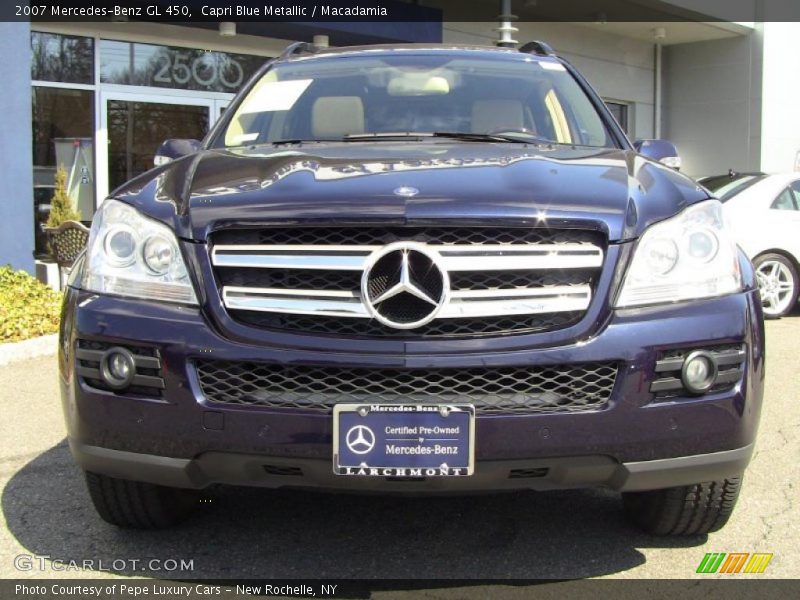 Capri Blue Metallic / Macadamia 2007 Mercedes-Benz GL 450