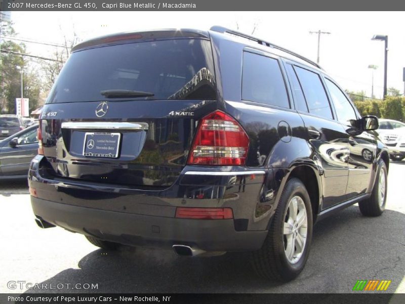 Capri Blue Metallic / Macadamia 2007 Mercedes-Benz GL 450