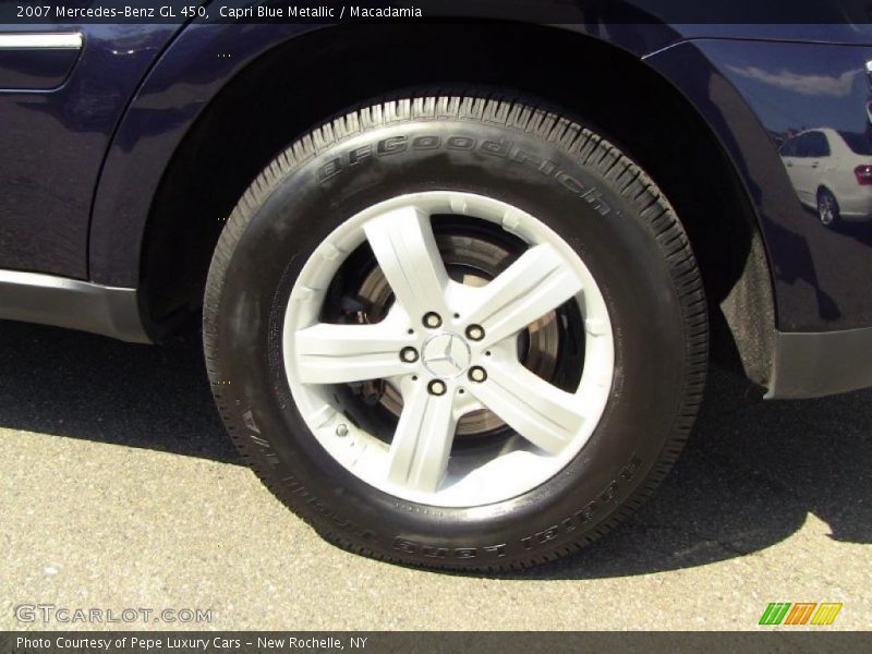 Capri Blue Metallic / Macadamia 2007 Mercedes-Benz GL 450