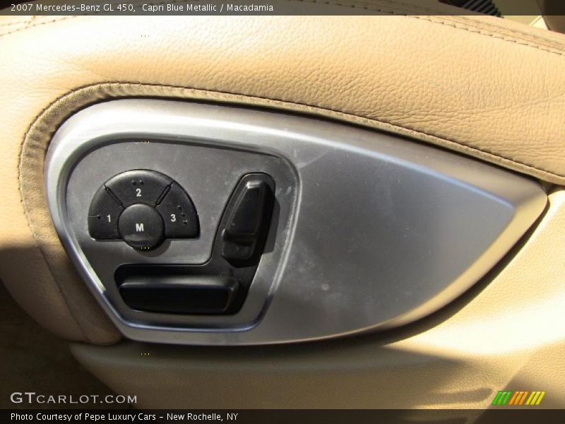 Capri Blue Metallic / Macadamia 2007 Mercedes-Benz GL 450
