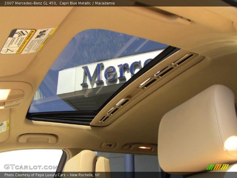 Capri Blue Metallic / Macadamia 2007 Mercedes-Benz GL 450