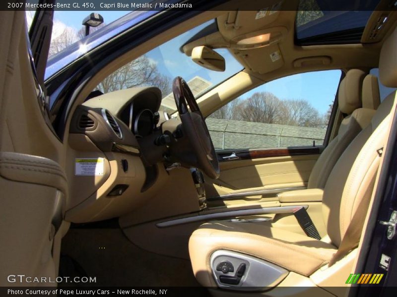 Capri Blue Metallic / Macadamia 2007 Mercedes-Benz GL 450