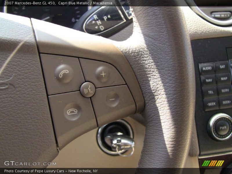 Capri Blue Metallic / Macadamia 2007 Mercedes-Benz GL 450