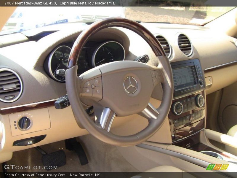 Capri Blue Metallic / Macadamia 2007 Mercedes-Benz GL 450