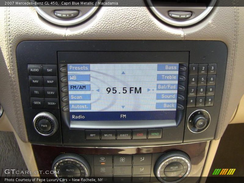 Capri Blue Metallic / Macadamia 2007 Mercedes-Benz GL 450