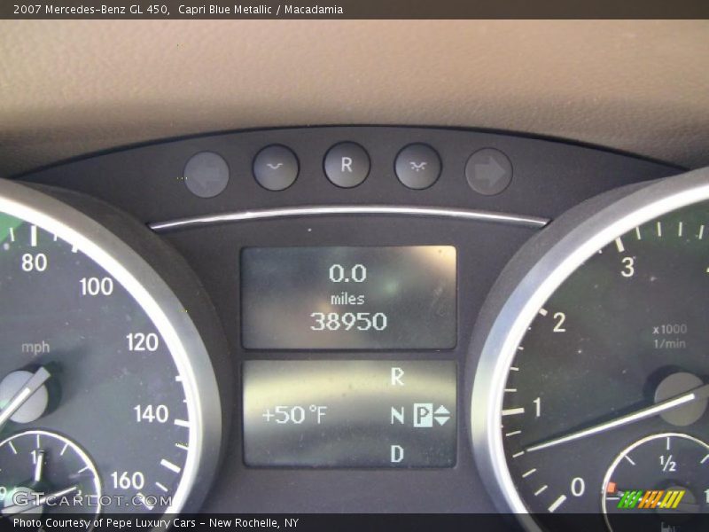 Capri Blue Metallic / Macadamia 2007 Mercedes-Benz GL 450