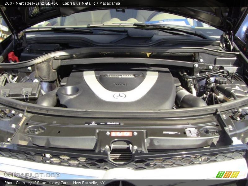 Capri Blue Metallic / Macadamia 2007 Mercedes-Benz GL 450