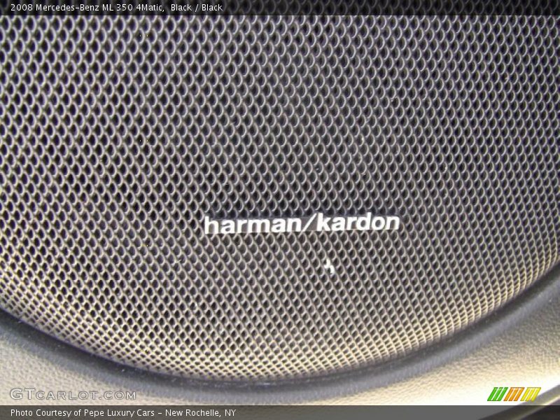 Black / Black 2008 Mercedes-Benz ML 350 4Matic