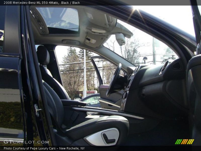 Black / Black 2008 Mercedes-Benz ML 350 4Matic