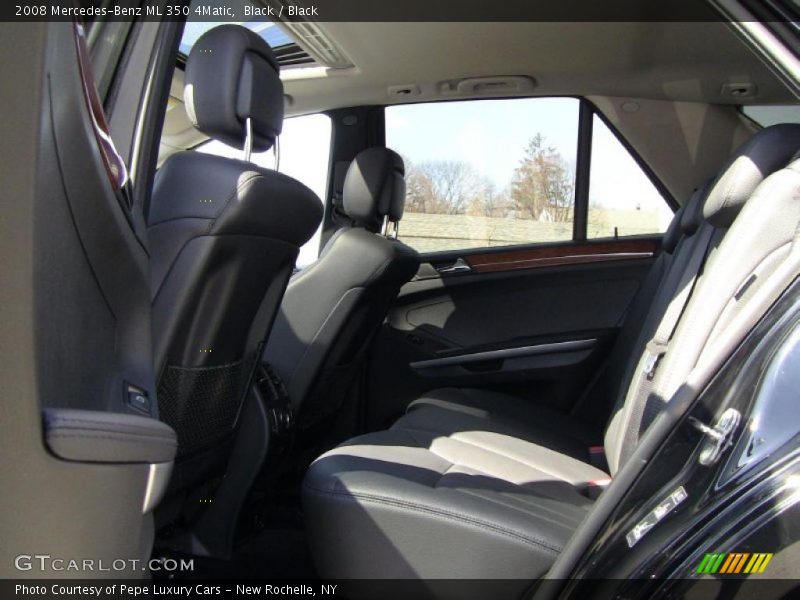 Black / Black 2008 Mercedes-Benz ML 350 4Matic