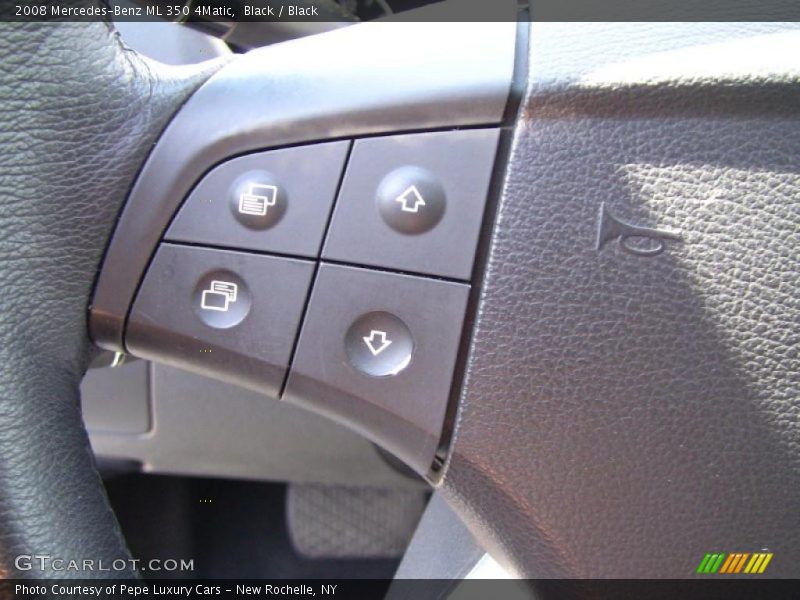 Black / Black 2008 Mercedes-Benz ML 350 4Matic
